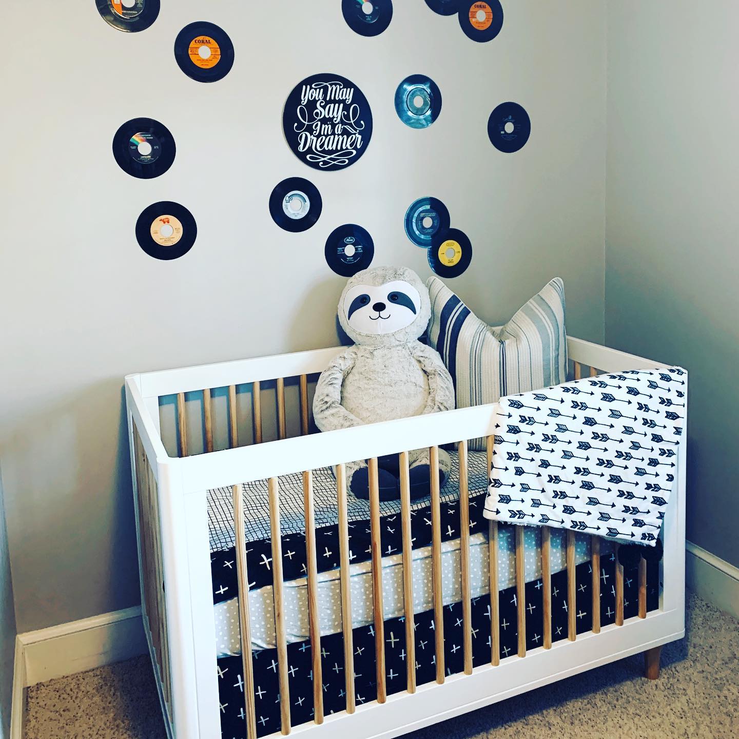 Music themed outlet nursery bedding