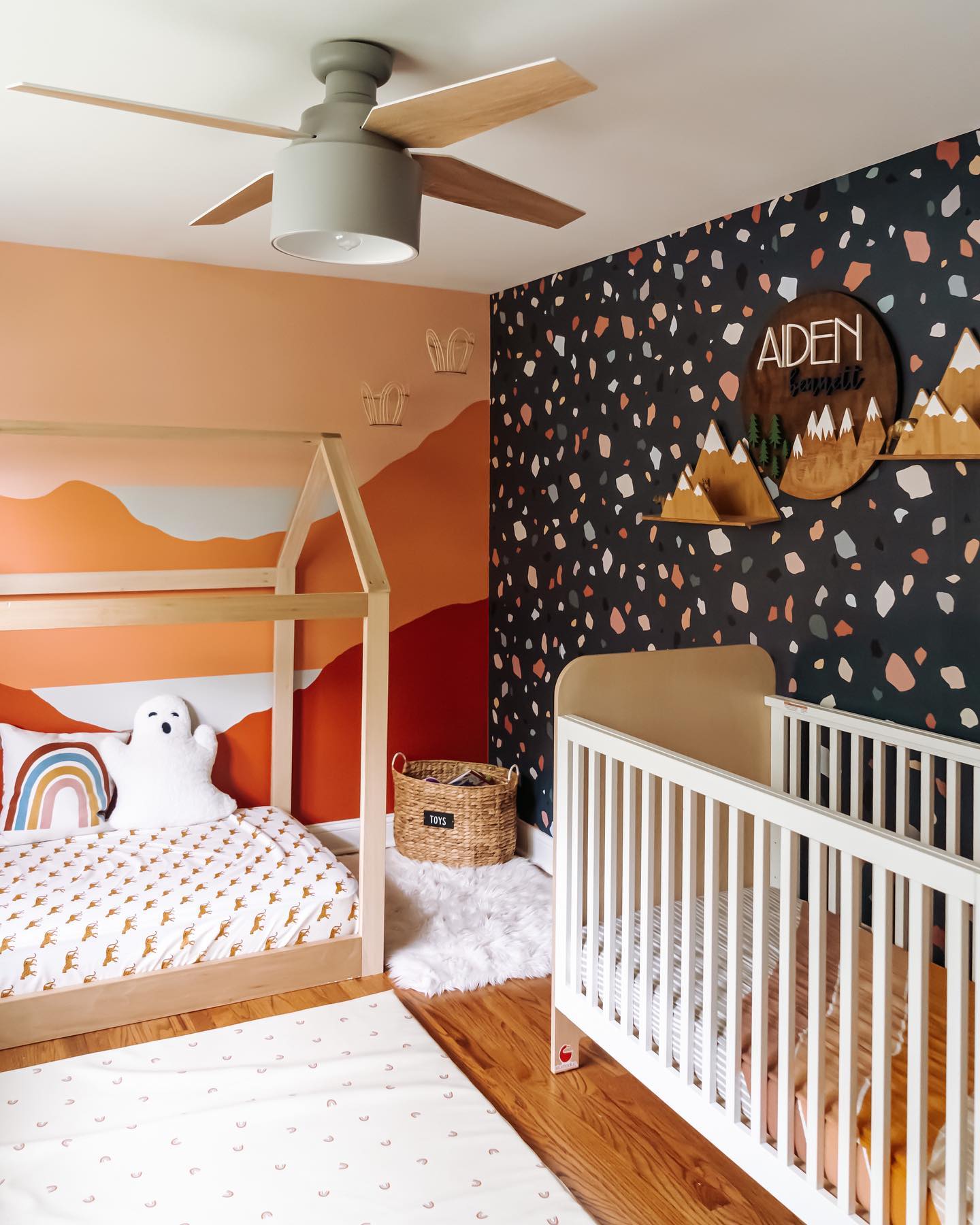 13 Strikingly Appealing Nursery Accent Wall Ideas - Teepee Joy Blog