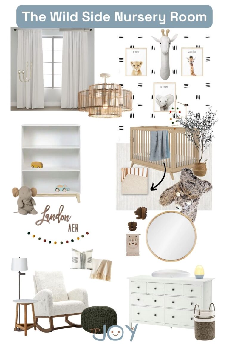 Animals Nursery Room Design | Shop the Look - The Wild Side
