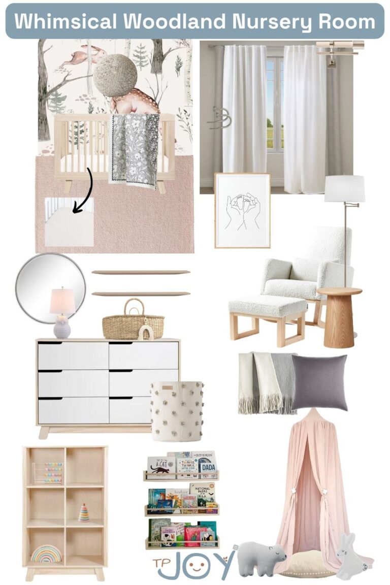 Woodland Nursery Room Design | Shop the Look - Whimsical