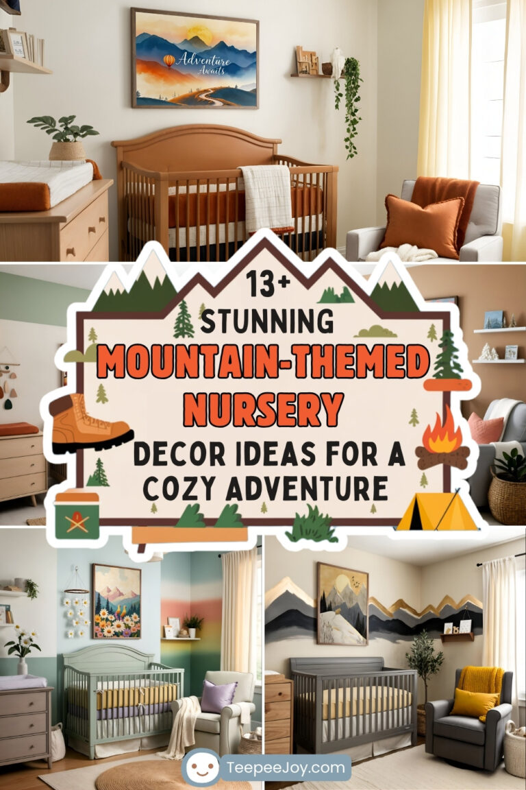 13+ Perfect Picks for a Serene Mountain-Themed Nursery