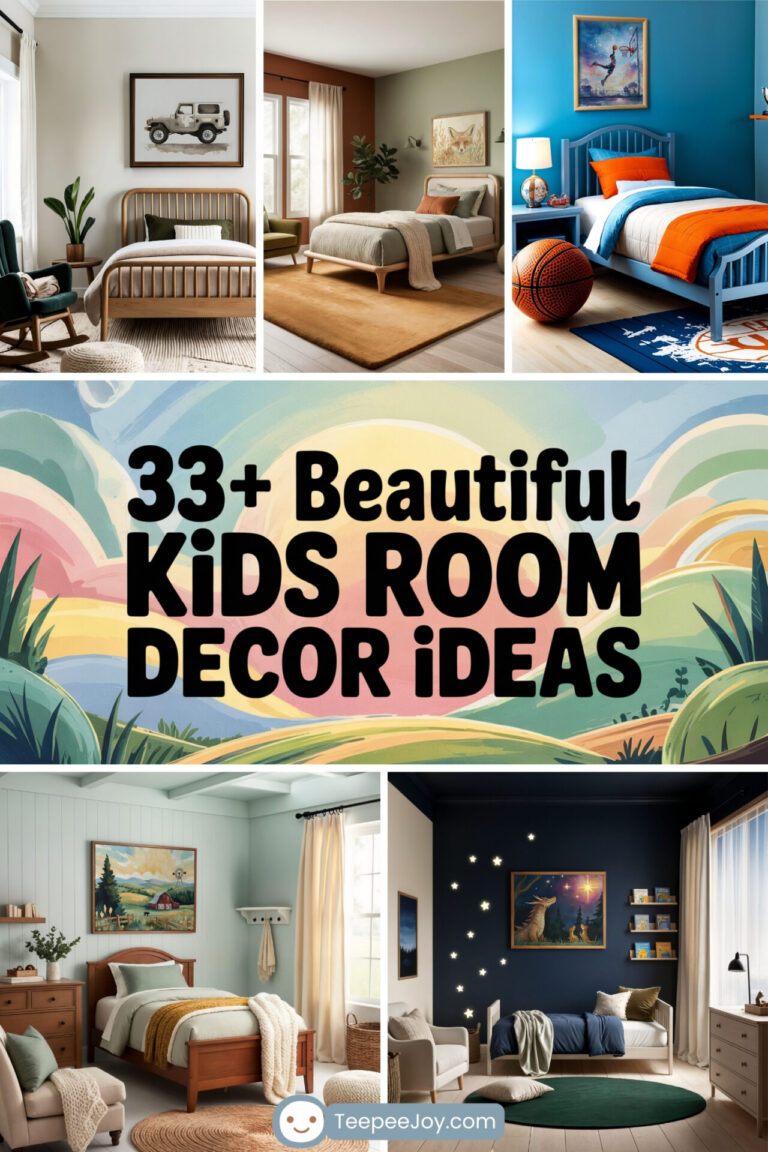33+ Fun & Unique Kids Room Decor Ideas to Delight Kids